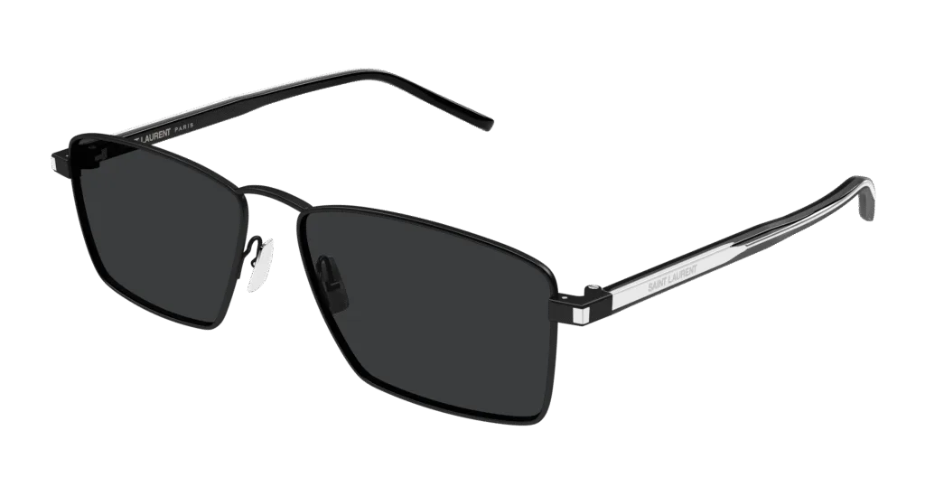 Saint Laurent SL 700 Kolor: BLACK-CRYSTAL-BLACK, Kolor oprawy: Czarny