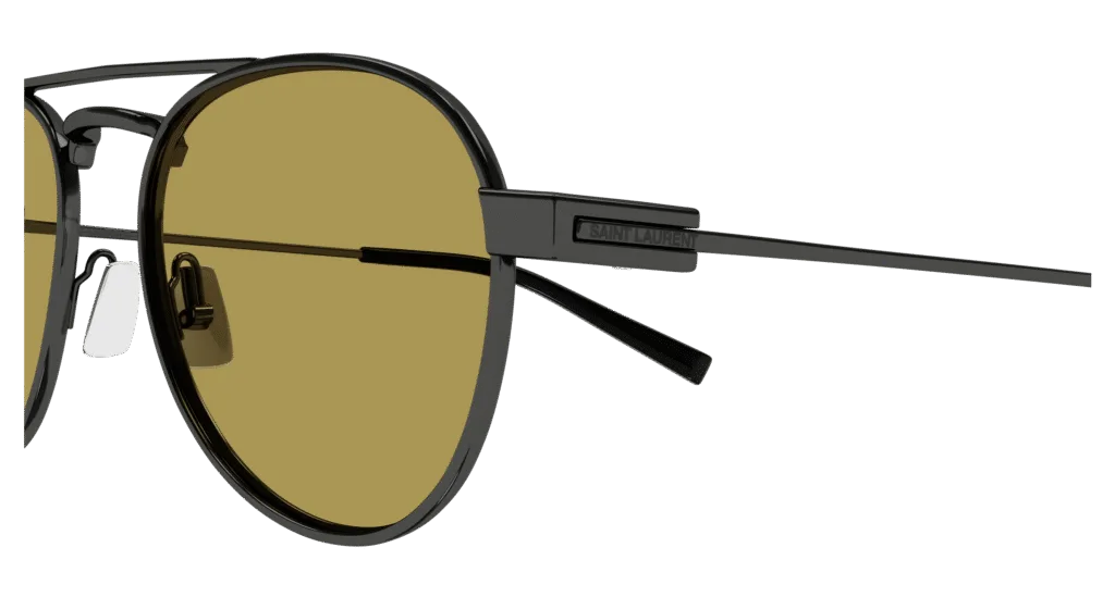 Saint Laurent SL 708 Kolor: GUNMETAL-BROWN, Kolor oprawy: Szary