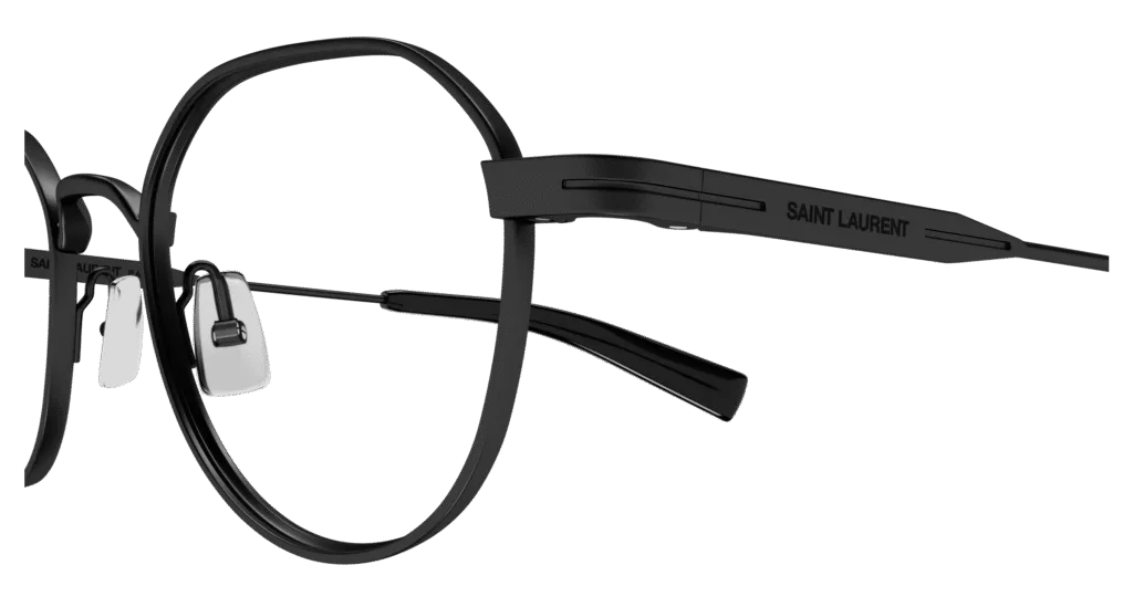 Saint Laurent SL 730 Kolor: BLACK-TRANSPARENT, Kolor oprawy: Czarny