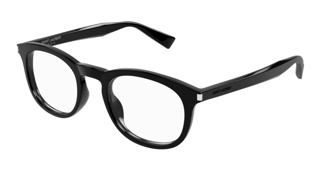 Saint Laurent SL 813 Kolor: BLACK-TRANSPARENT, Kolor oprawy: Czarny