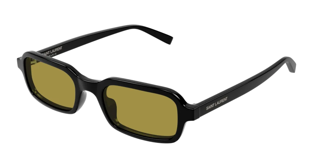 Saint Laurent SL 908 Kolor: BLACK-YELLOW, Kolor oprawy: Czarny