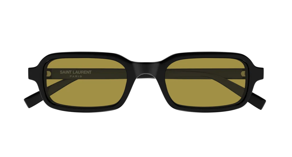 Saint Laurent SL 908 Kolor: BLACK-YELLOW, Kolor oprawy: Czarny