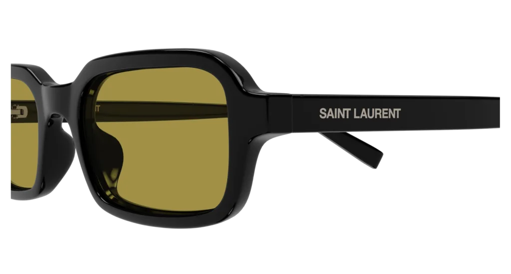 Saint Laurent SL 908 Kolor: BLACK-YELLOW, Kolor oprawy: Czarny